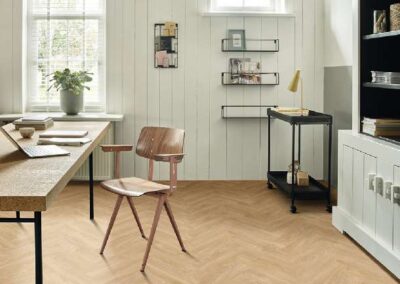Herringbone floors